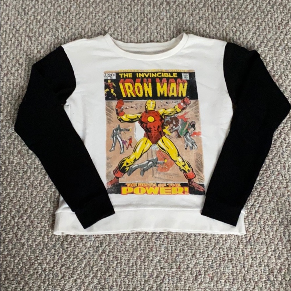 Iron Man Crew Neck Sweatshirt